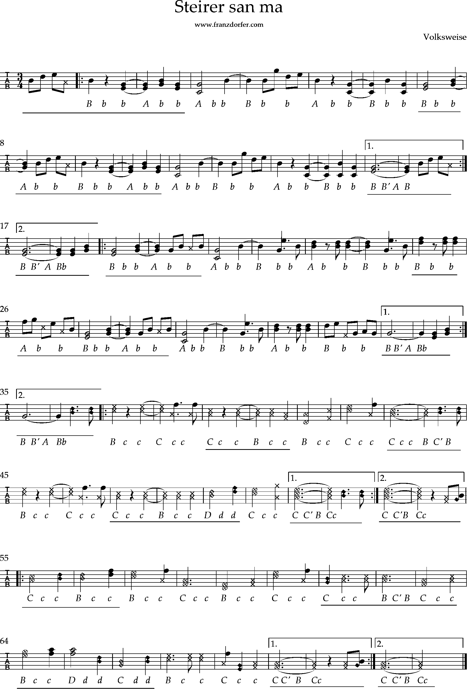 griffschrift - Steirer san ma steirische, ziach lernen - steirer san ma